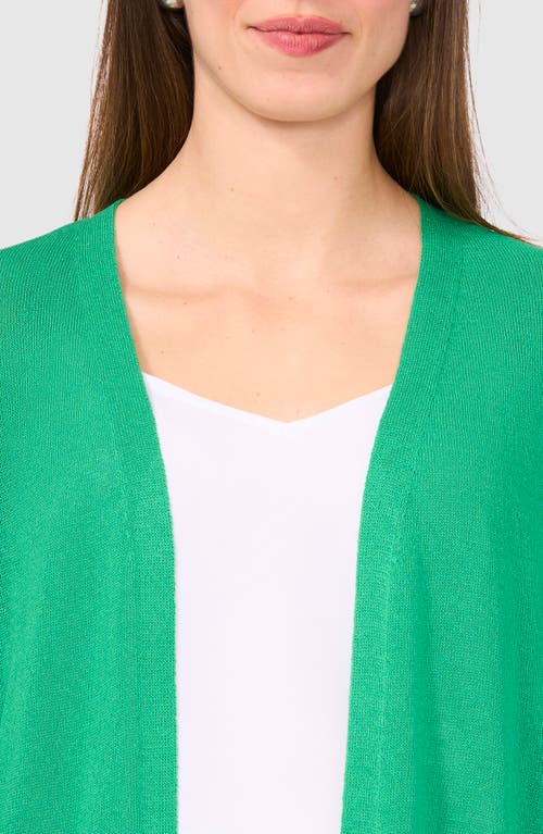 Halogen ® Side Slit Cardigan In Green