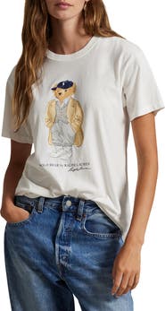 Polo Ralph Lauren Polo Bear Cotton Graphic T-Shirt