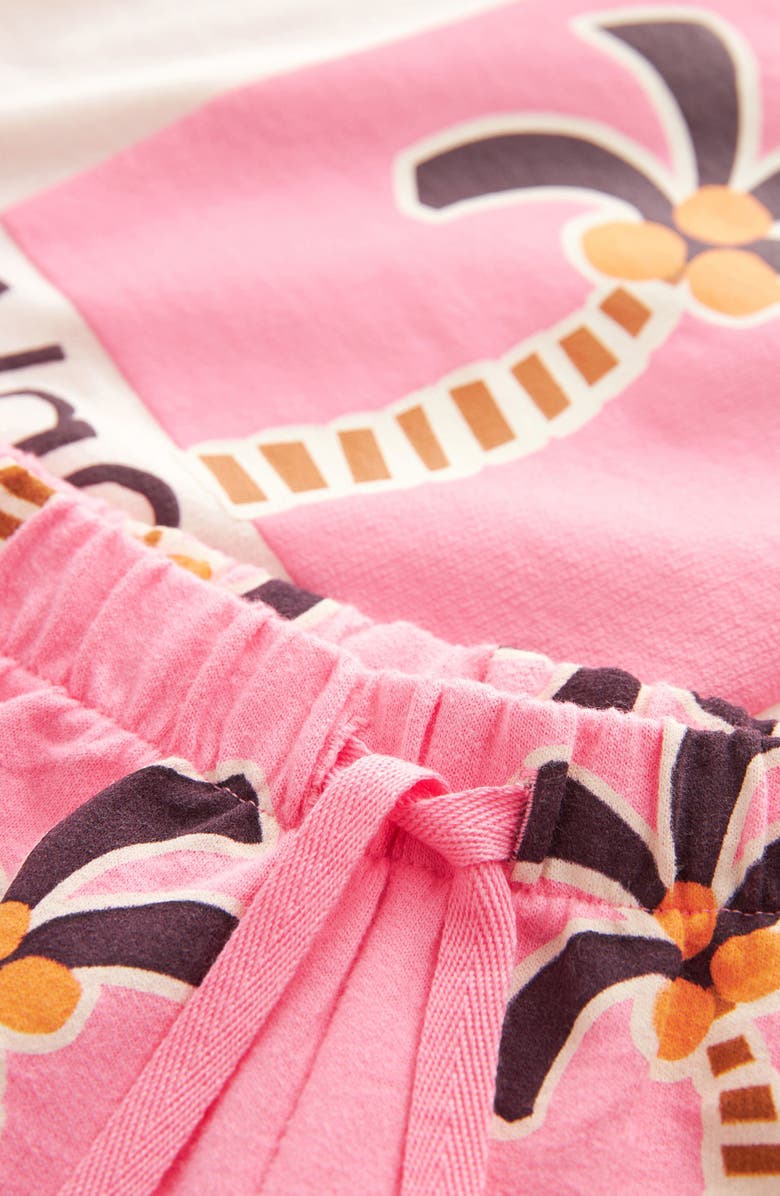 NEXT Kids' Palm Tree Print T-Shirt & Shorts Set, Alternate, color,