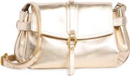 Vince Camuto Nelly Metallic Leather Crossbody Bag