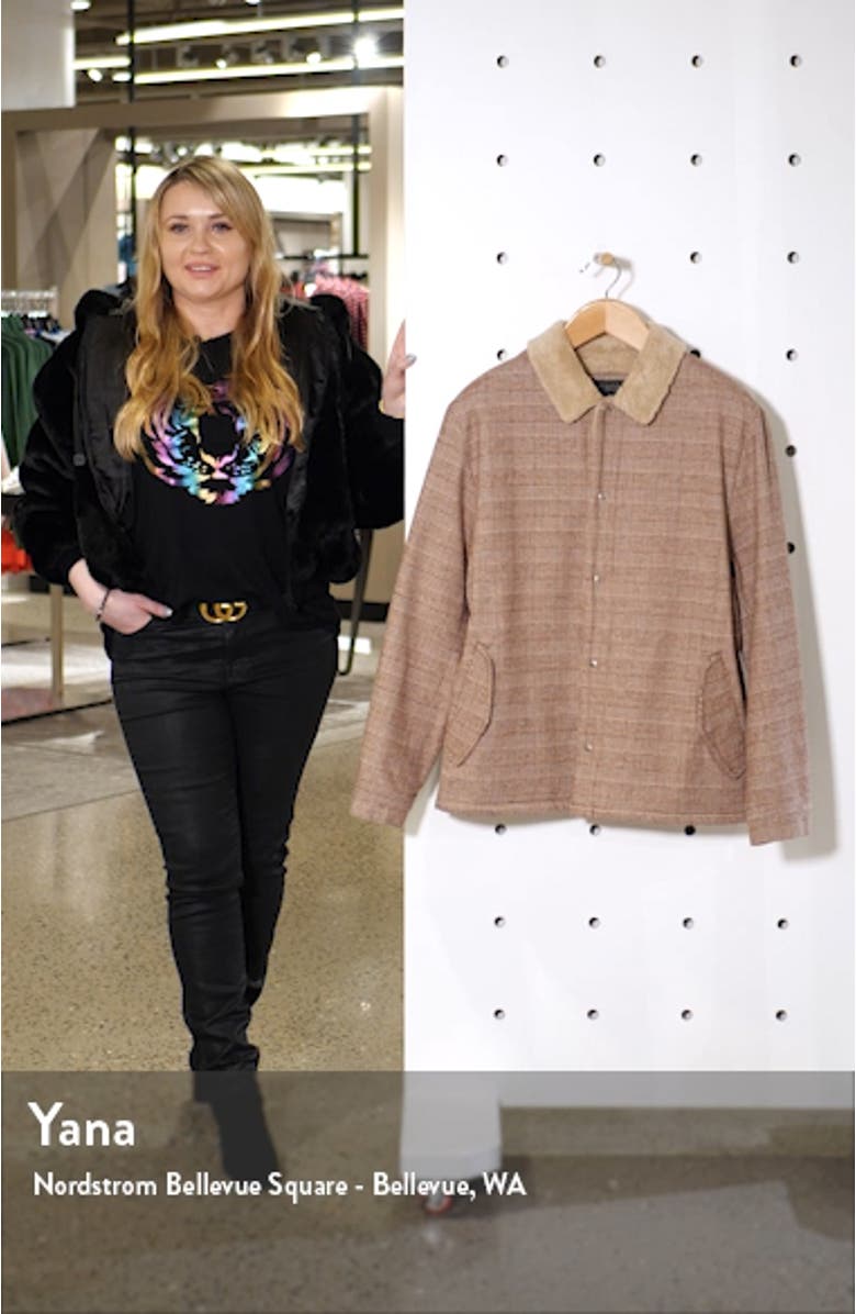 Faux Shearling Lined Work Jacket, sales video thumbnail