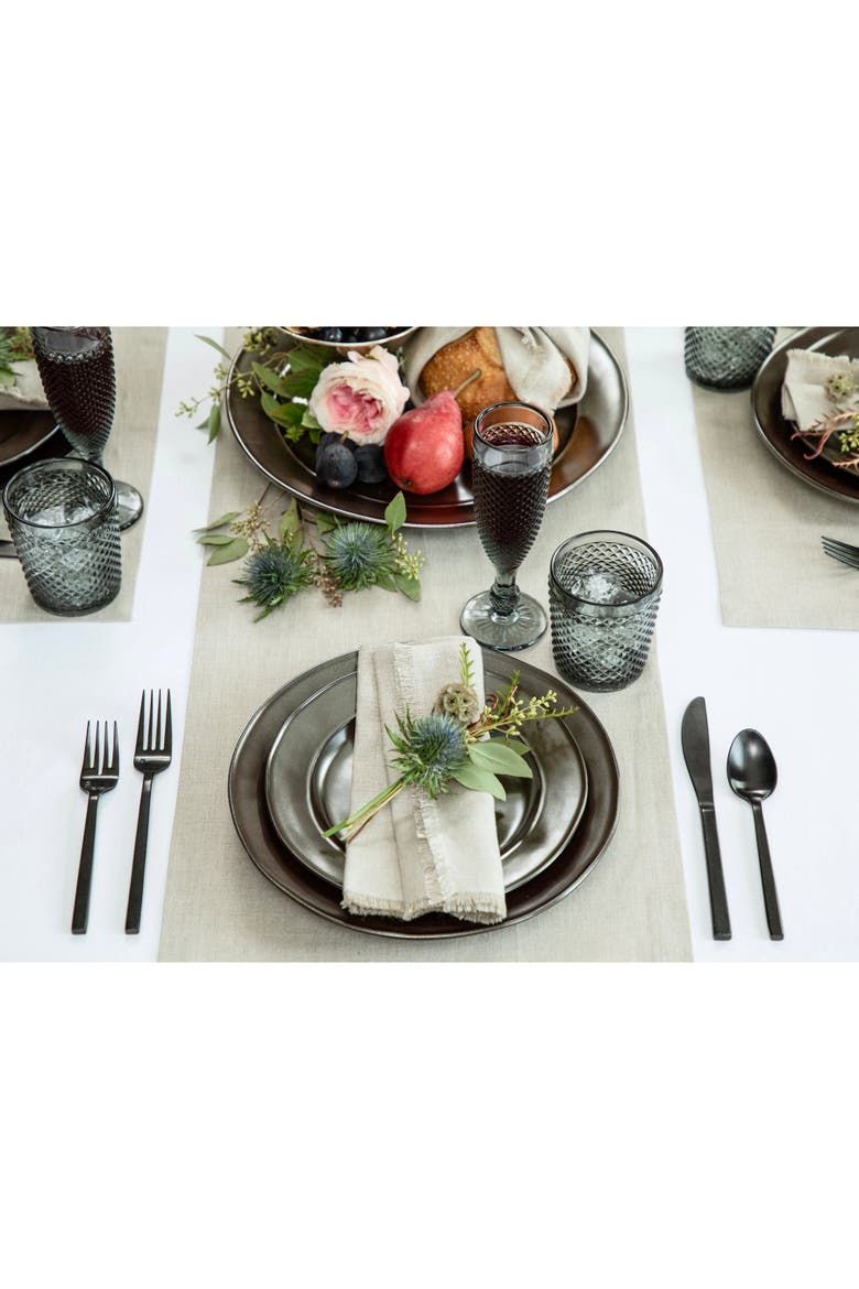 Linen Table Runner - Diana, Alternate, color, Natural