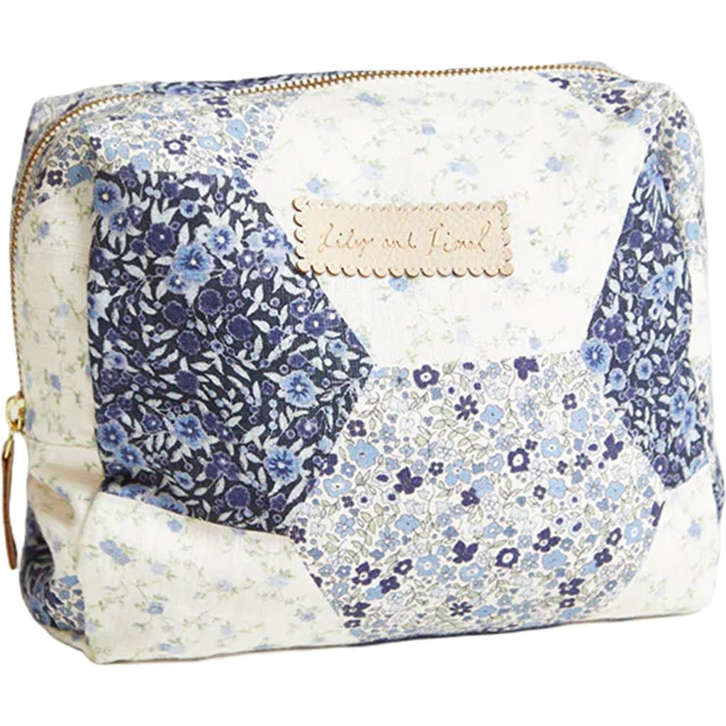 Lily And Lionel London Print Wash Bag In Multi