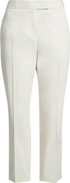 BOSS Tapria Stretch Cotton Crop Pants