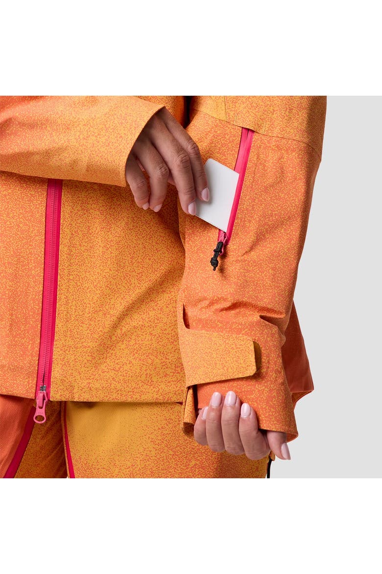 Cottonwoods Lt Xpore 3L Jacket - Women's, Alternate, color, Boundary Orange Ombre/Black
