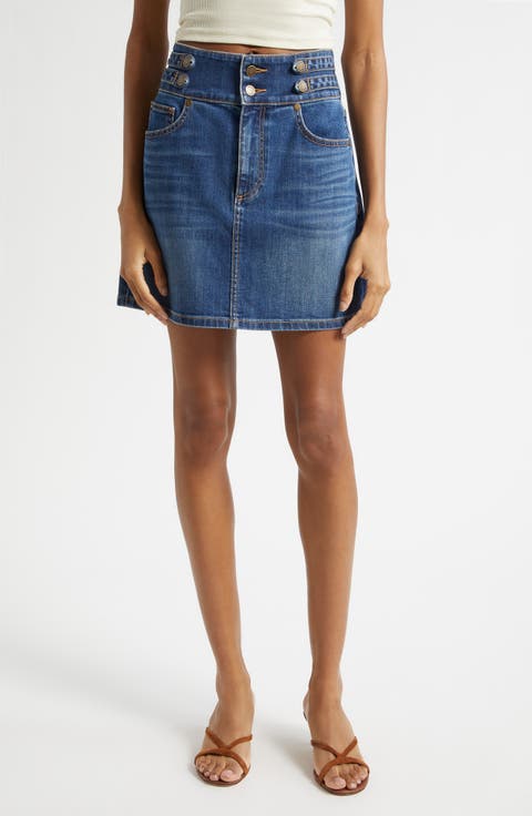 Liv Denim Miniskirt