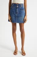 Ramy Brook Liv Denim Miniskirt
