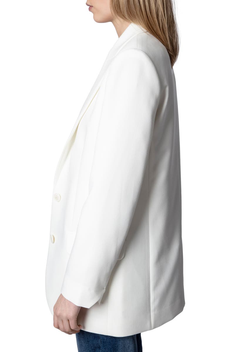 Zadig & Voltaire Viva Arrow Embellished Blazer, Alternate, color,