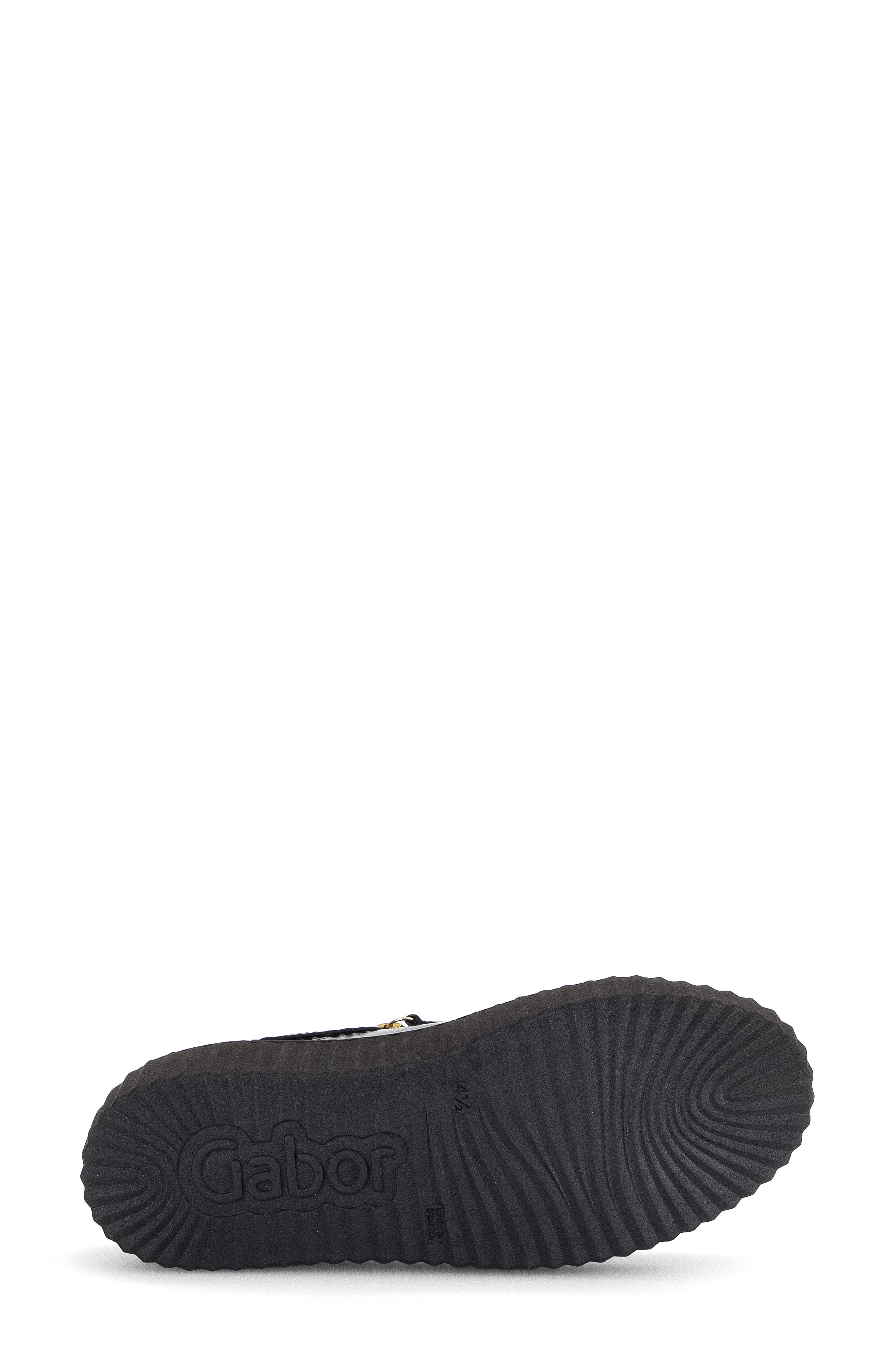 Gabor Bee Platform Sneaker, Alternate, color, Black