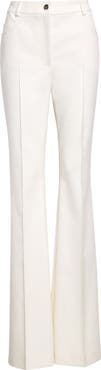 Akris Farid High Waist Cotton & Silk Blend Pants