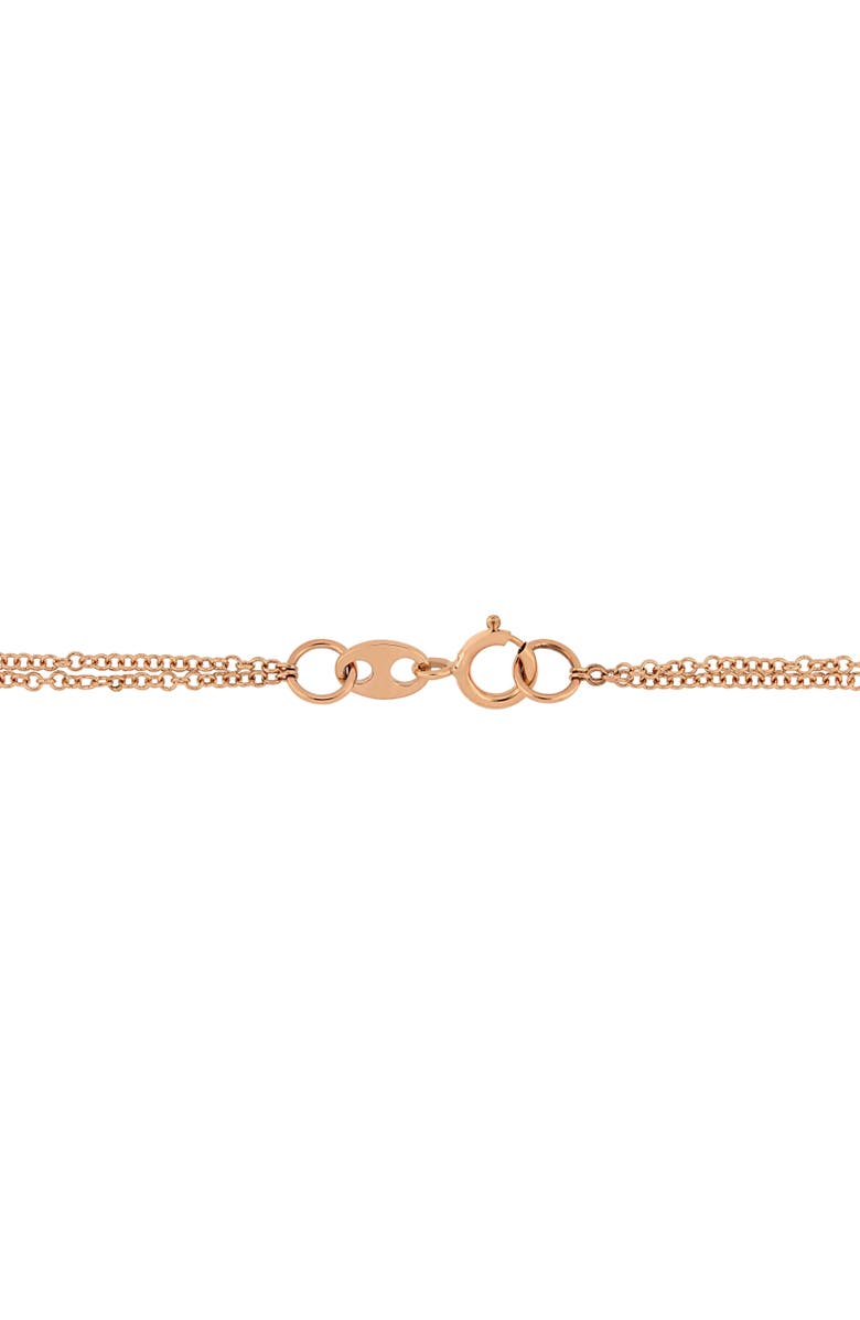 Julianna B. Diamond Infinity Bracelet 14k Rose Gold, Alternate, color, 