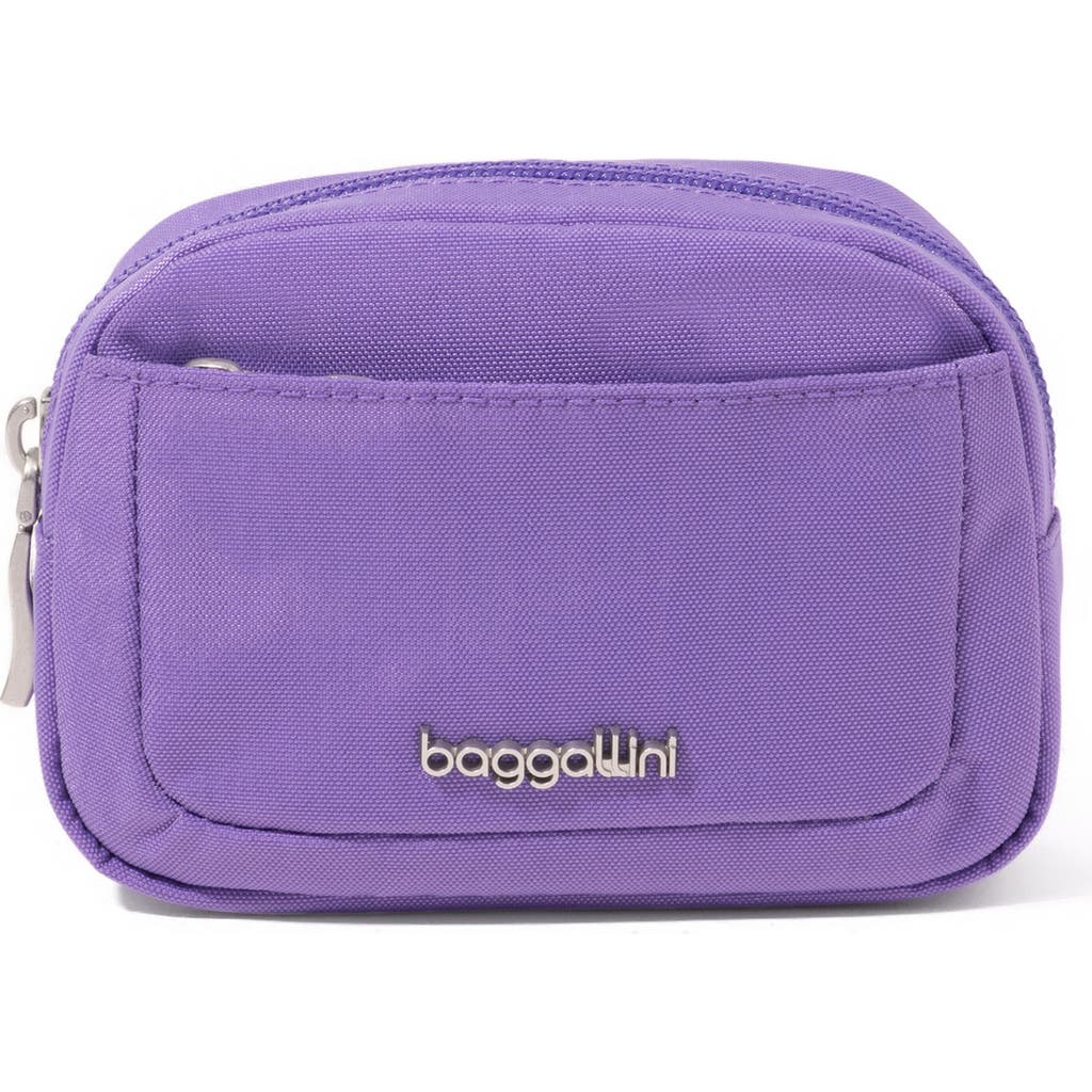 Baggallini Mini Pocket Cosmetic Bag In Purple