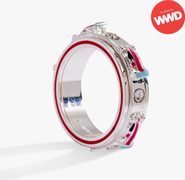 Alex and Ani Hot Wheels Racecar Fidget Ring