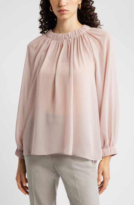Nordstrom Flowy Chiffon Top