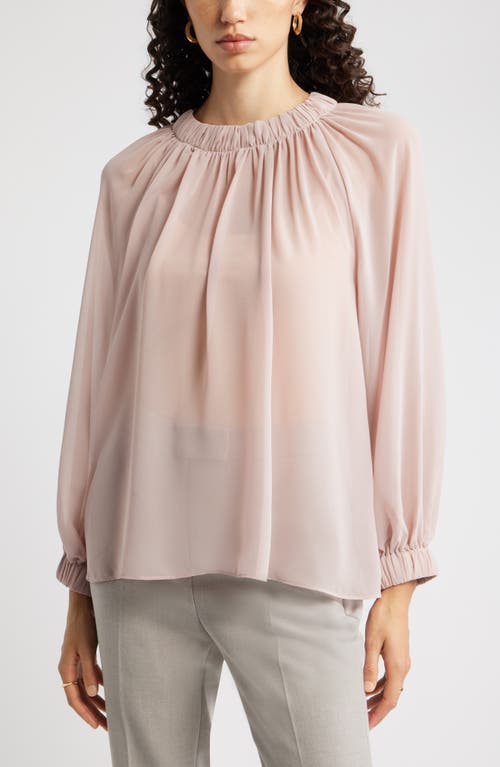 Nordstrom Flowy Chiffon Top In Pink
