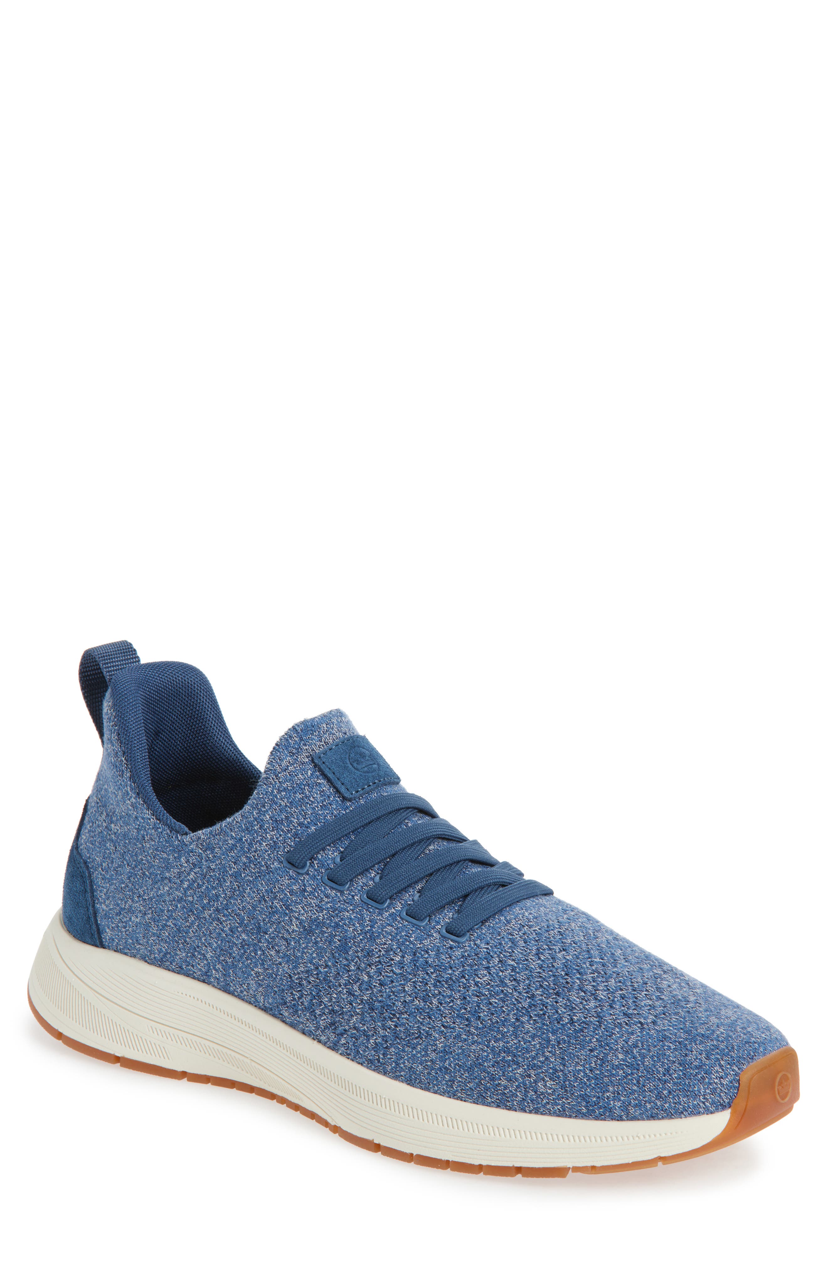 Peter Millar Odeon Knit Sock Sneaker, Main, color, Astral Blue
