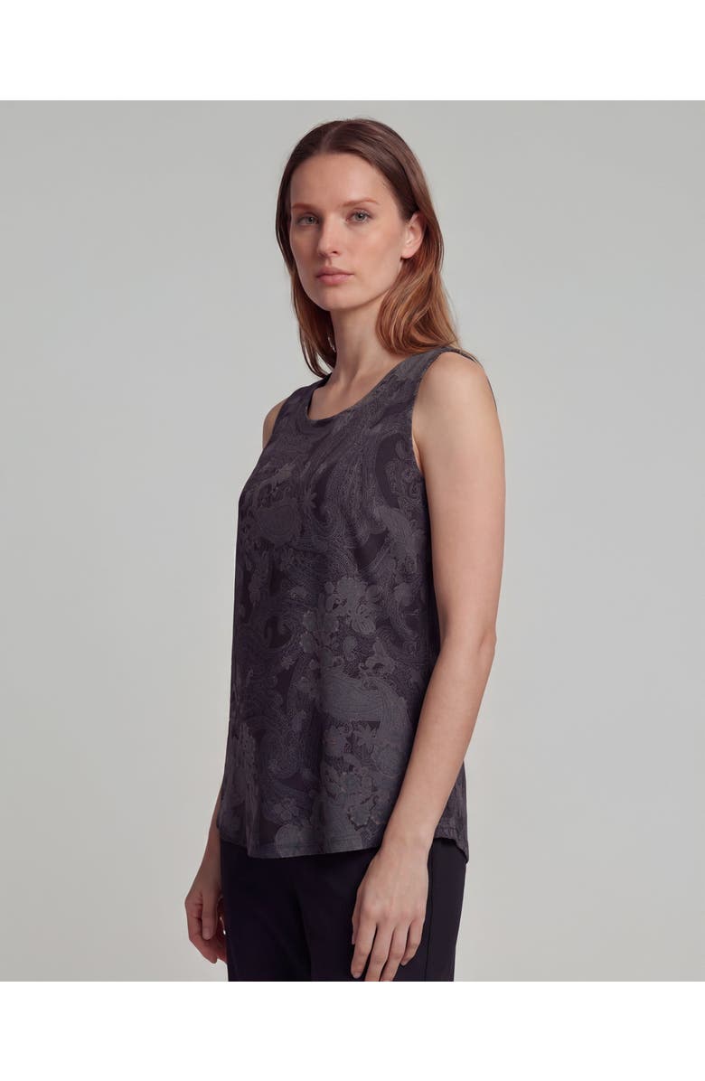 Lords of Harlech Paisley Explosion Womens Muscle Tank, Alternate, color, Paisley Explosion Black