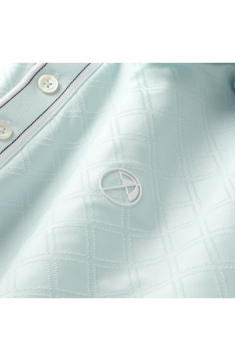 PUMA Men's Puma Mint Arnold Palmer Tipped Jacquard Polo, Alternate, color, Mint