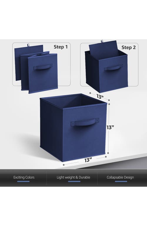 Sorbus Collapsible Storage Cube In Black