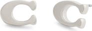 COACH Signature C Stud Earrings