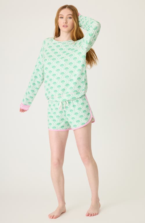 PJ SALVAGE PJ SALVAGE PEACH PARTY SHORT PAJAMAS