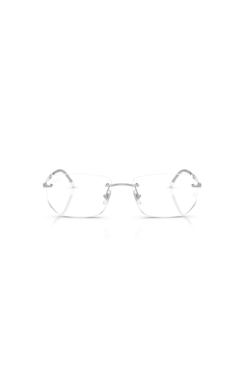 54mm Irregular optical glasses, Alternate, color, Silver