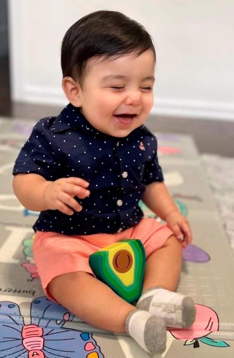 DR TALBOTS Silicone Stacking Avocado Toy, Alternate, color, 