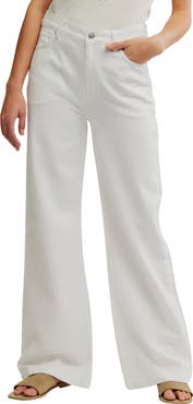 Free People Stride High Waist Wide Leg Jeans