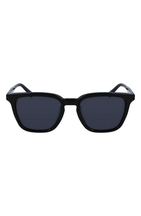 Timeless Modified 52mm Rectangular Sunglasses