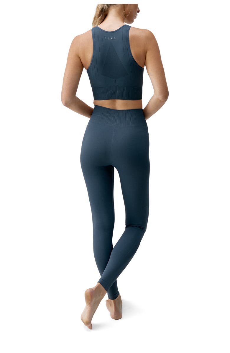 Born Living Yoga Nawal Seamless High Rise Sport Legging, Alternate, color, Stormy Grey