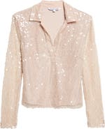 Veronica Beard Meryl Sequin Top