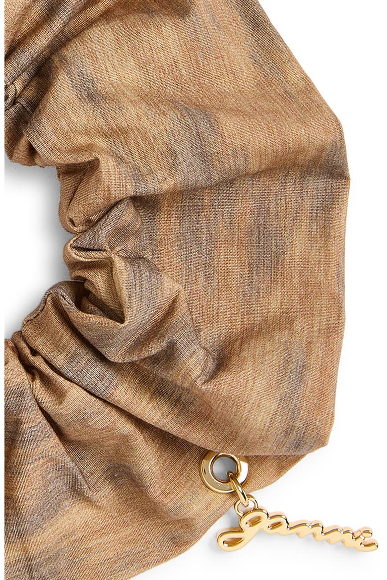 Ikat Scrunchie, Alternate, color, BURRO