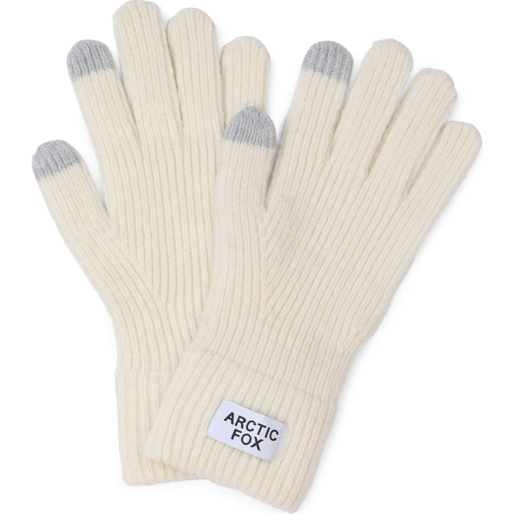 Arctic Fox & Co. Arctic Fox & Co The Recycled Bottle Gloves In White