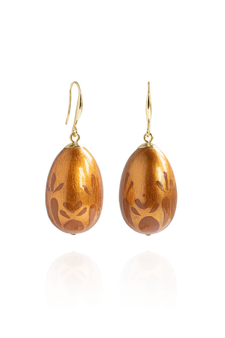 Nova Earrings, Main, color, Molten Copper