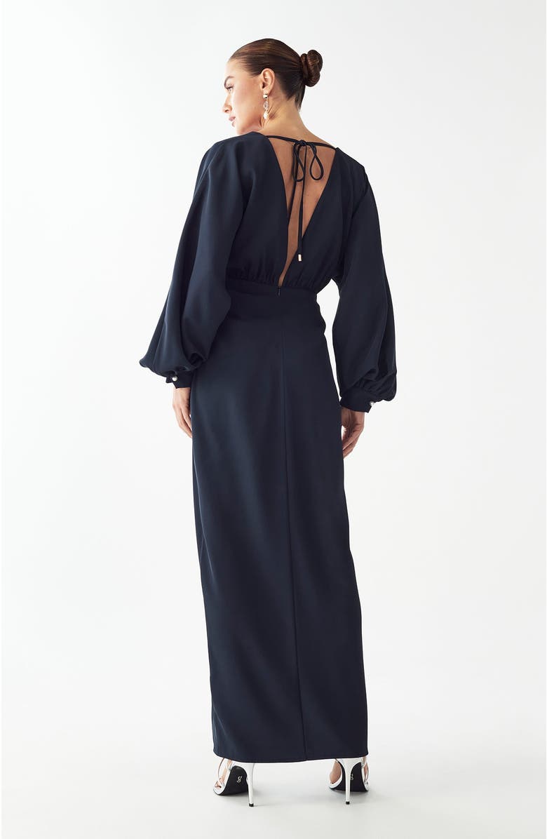 BWLDR Elena Maxi Dress, Alternate, color, Midnight Blue