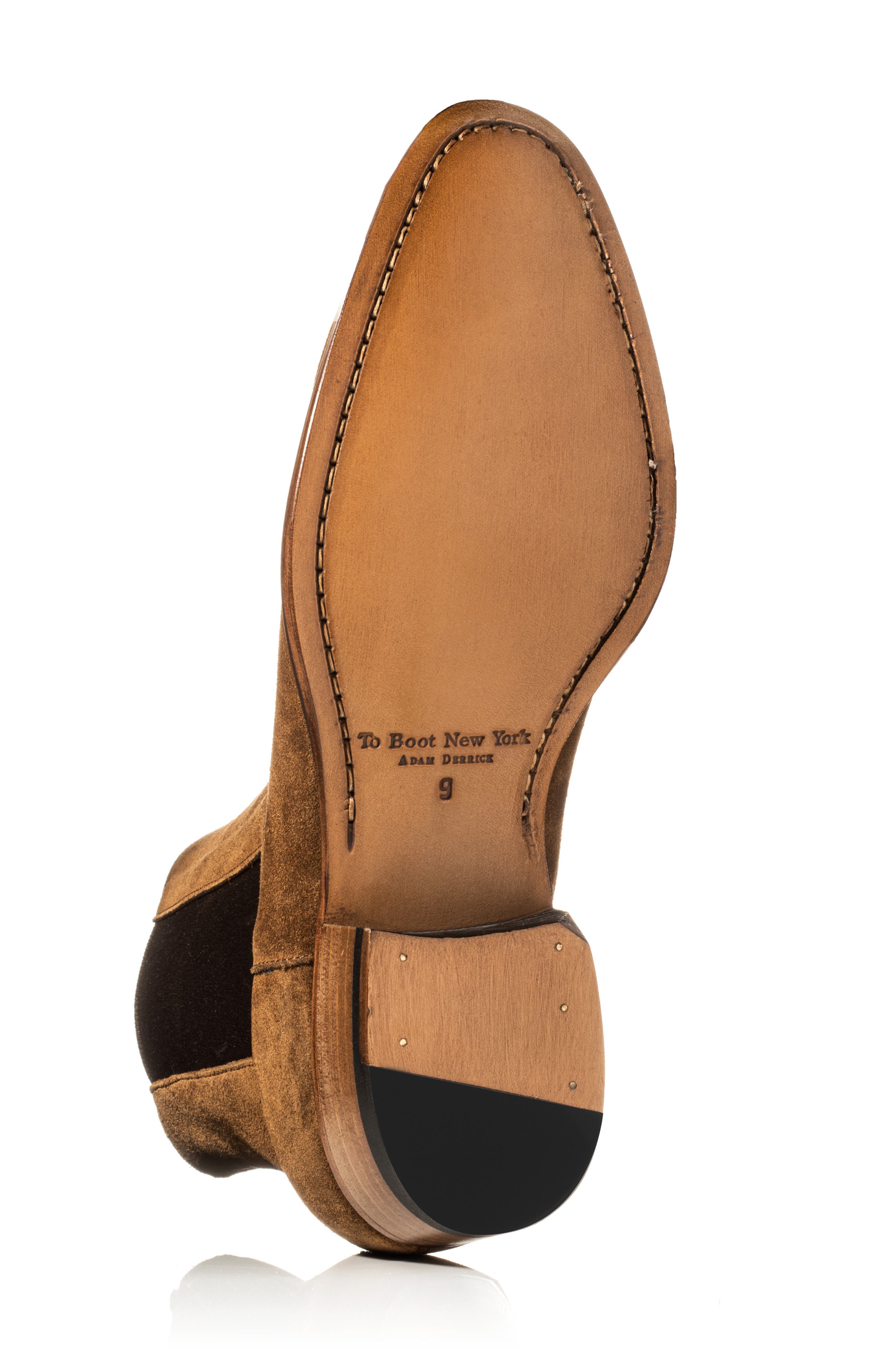 TO BOOT NEW YORK Shawn Chelsea Boot, Alternate, color, Medium Brown