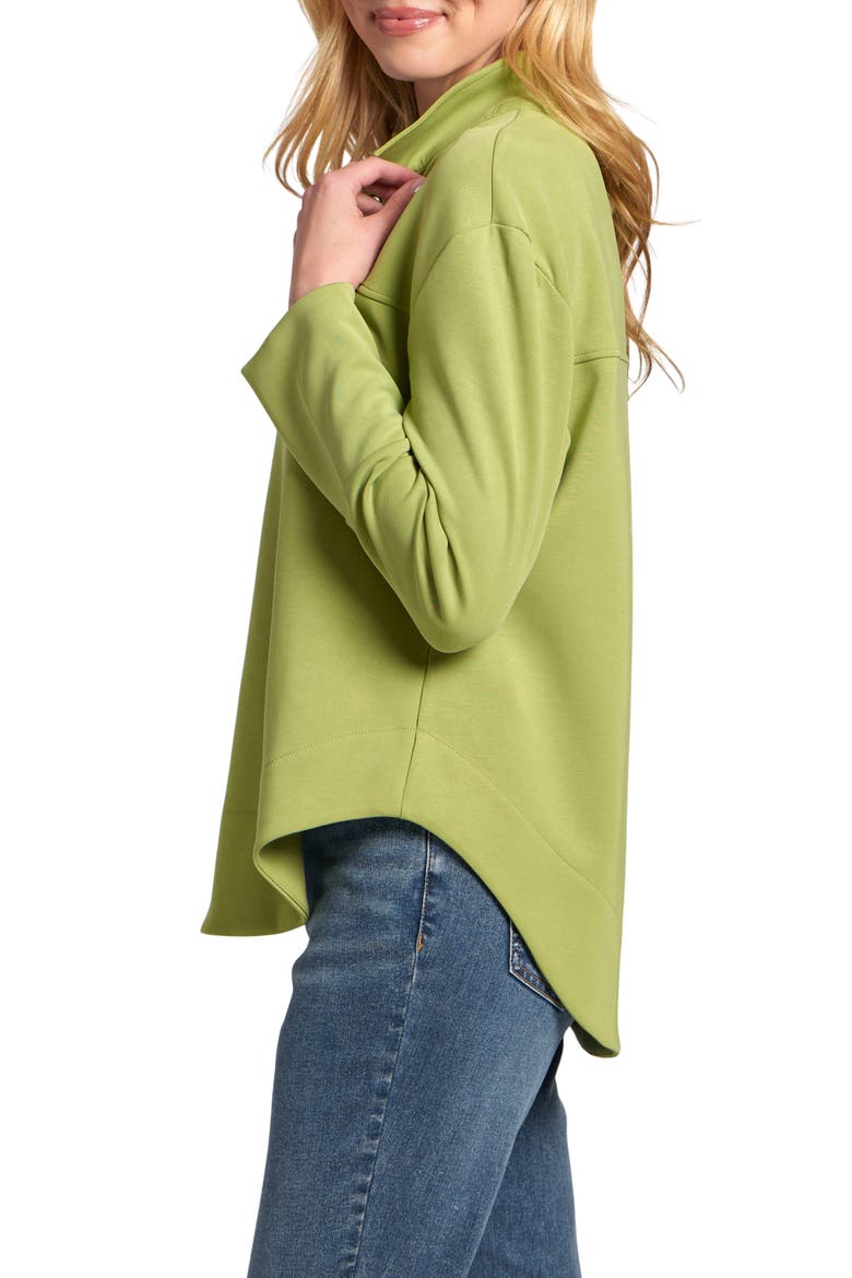 Grommet Henley Long Sleeve Top, Alternate, color, CITRON