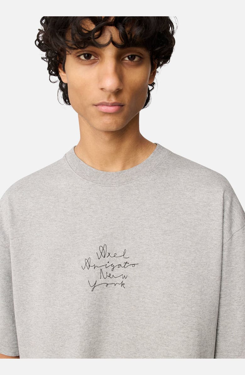 Axel Arigato New York City T-Shirt, Alternate, color, Grey Melange
