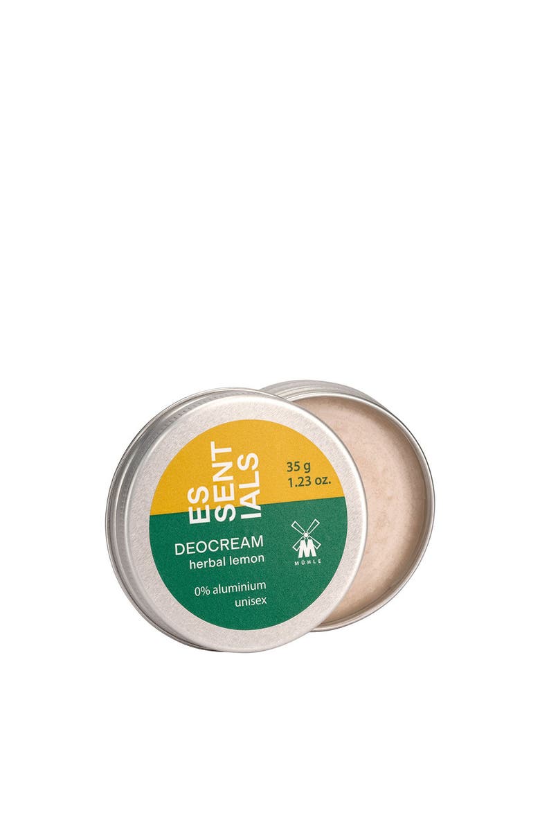 MÜHLE Essentials Herbal Lemon Deo Cream, Main, color, Ivory