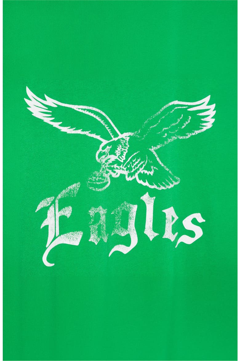 Philadelphia Eagles Fly Cotton Graphic T-Shirt, Alternate, color, KELLY