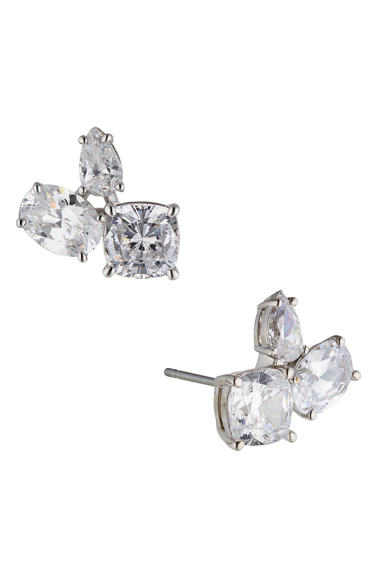Nadri Shine On Cluster Stud Earrings