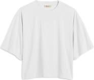Madewell Allday Boxy Crop Cotton T-Shirt