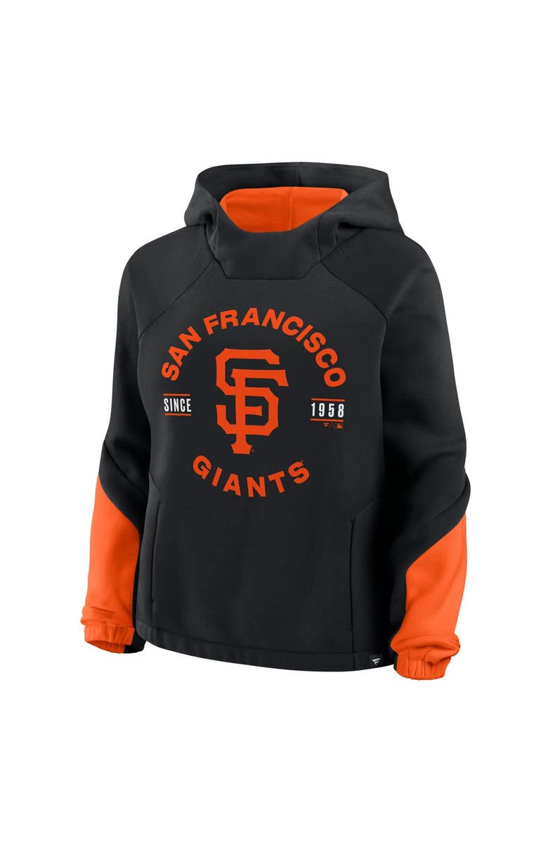 FANATICS Women's Fanatics Black San Francisco Giants Oversized Time to Win Pullover Hoodie, Alternate, color, Black