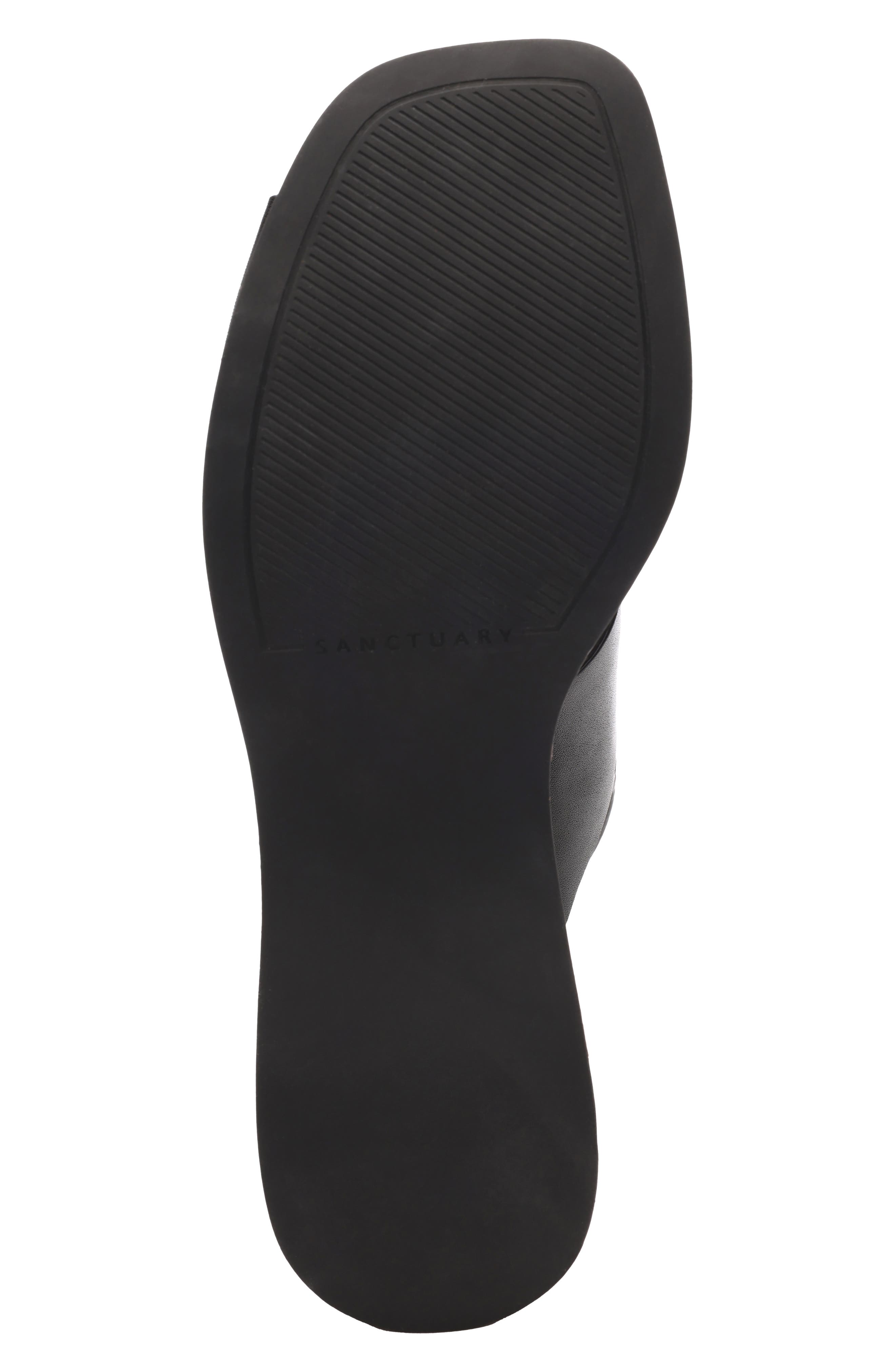 Sanctuary Nouveau Platform Wedge Sandal, Alternate, color, Black