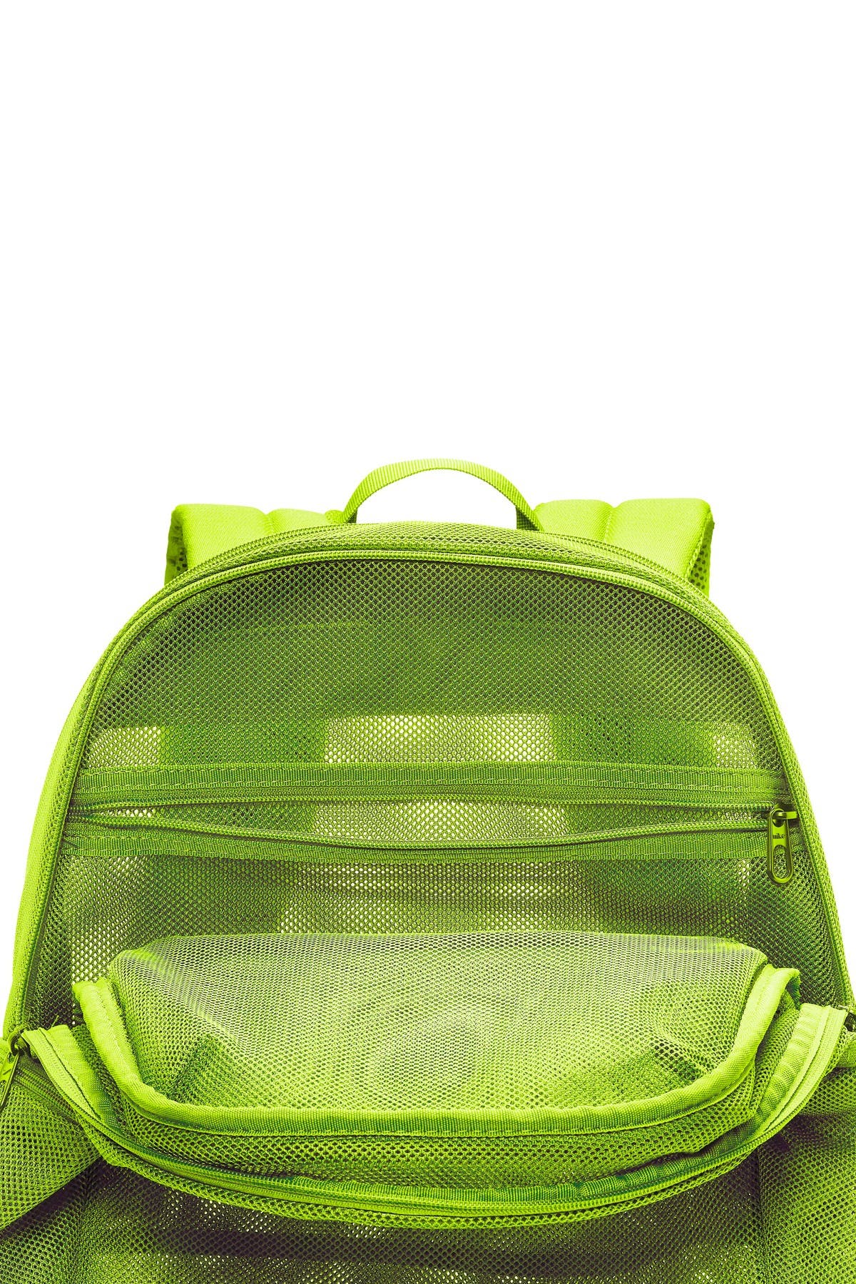 Brasilia Mesh Training Backpack, Alternate, color, VOLT/WHITE