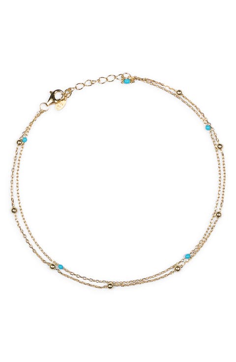 Double Strand Anklet