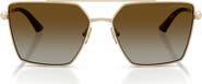 Jimmy Choo Joss 58mm Polarized Square Sunglasses