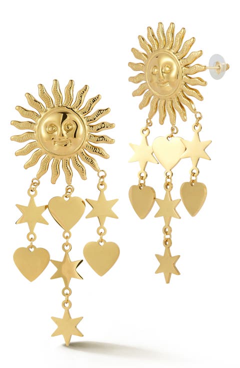 Celestial Drop Earrings