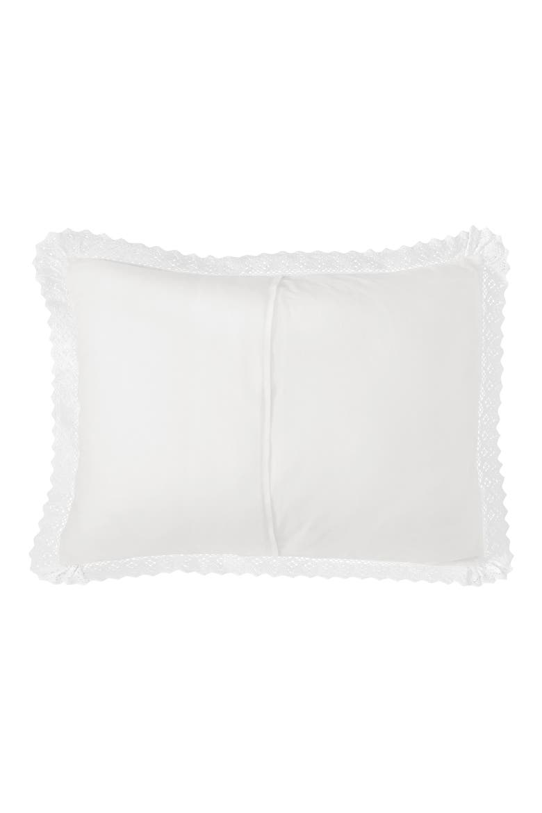 Heirloom Crochet Quilt Set, Alternate, color, WHITE