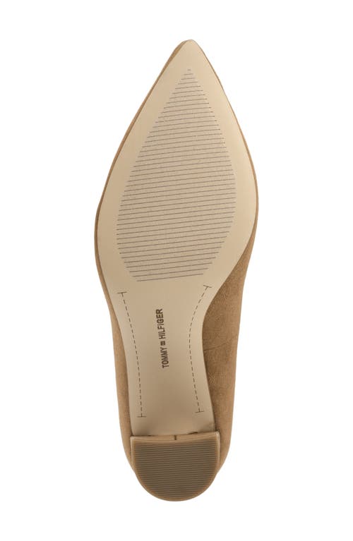 Tommy Hilfiger Abilene Pump In Dark Natural